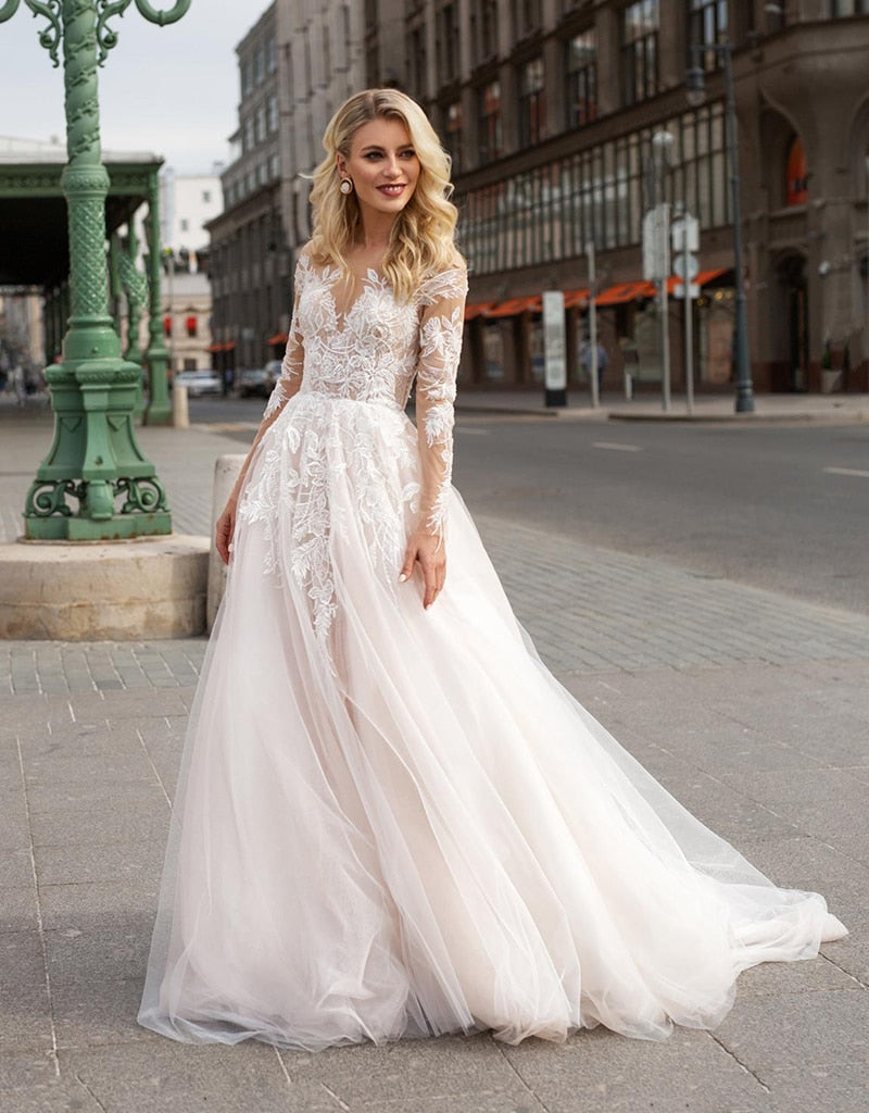 Robe blanche dentelle boheme mariage
