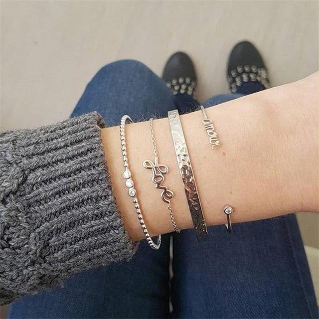 Bracelet Bohème Argent