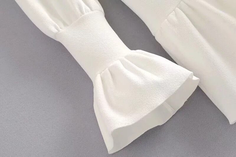 Robe boheme courte blanche été