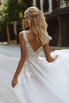 Boheme chic mariage robe