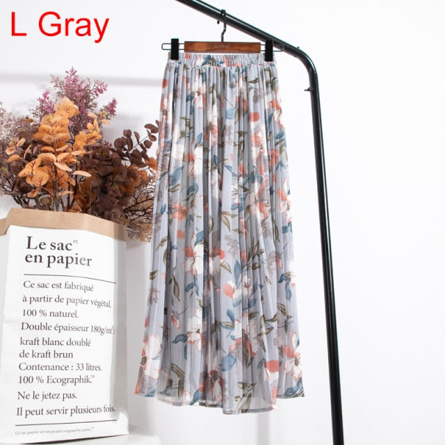 Jupe Boho Bohème Chic Longue
