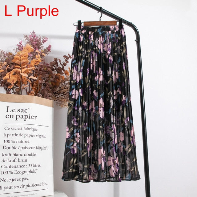 Jupe Boho Bohème Chic Longue