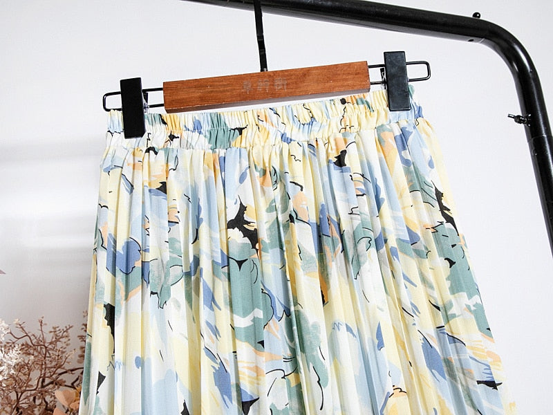 Jupe Boho Bohème Chic Longue