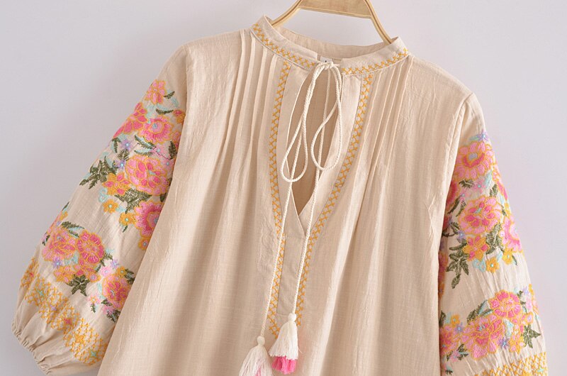 Robe Longue Style Bohème Vintage