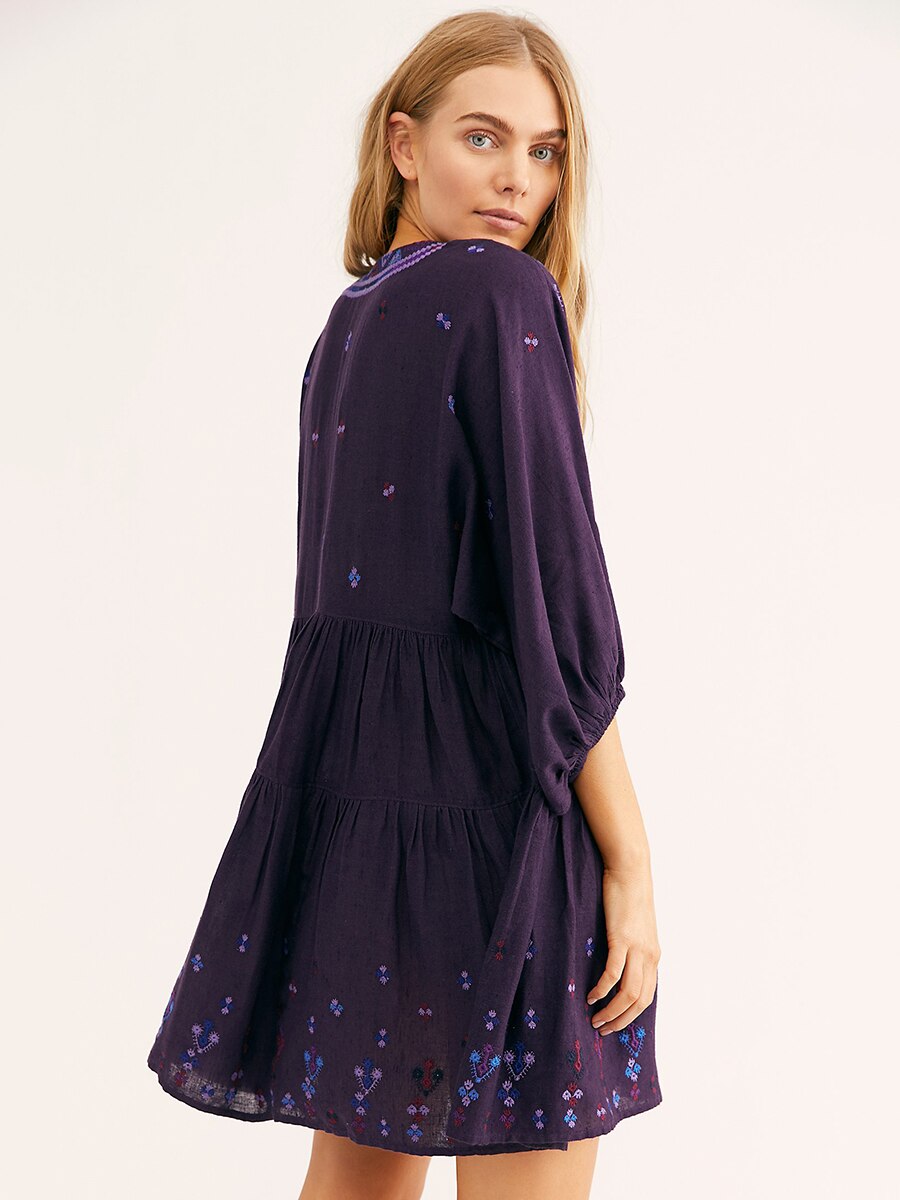 Robe boheme chic italienne