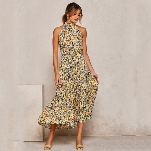 Robe de Soirée Bohème