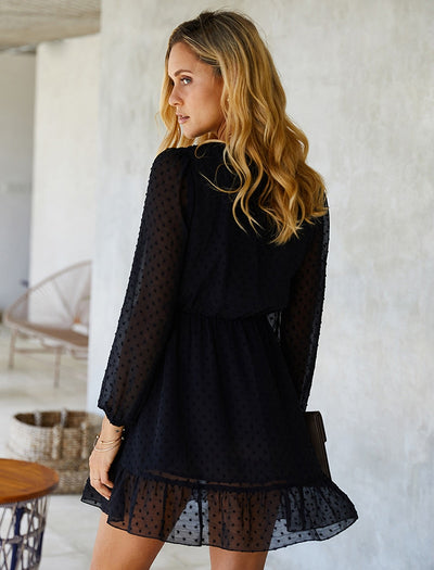 Robe bohème noir