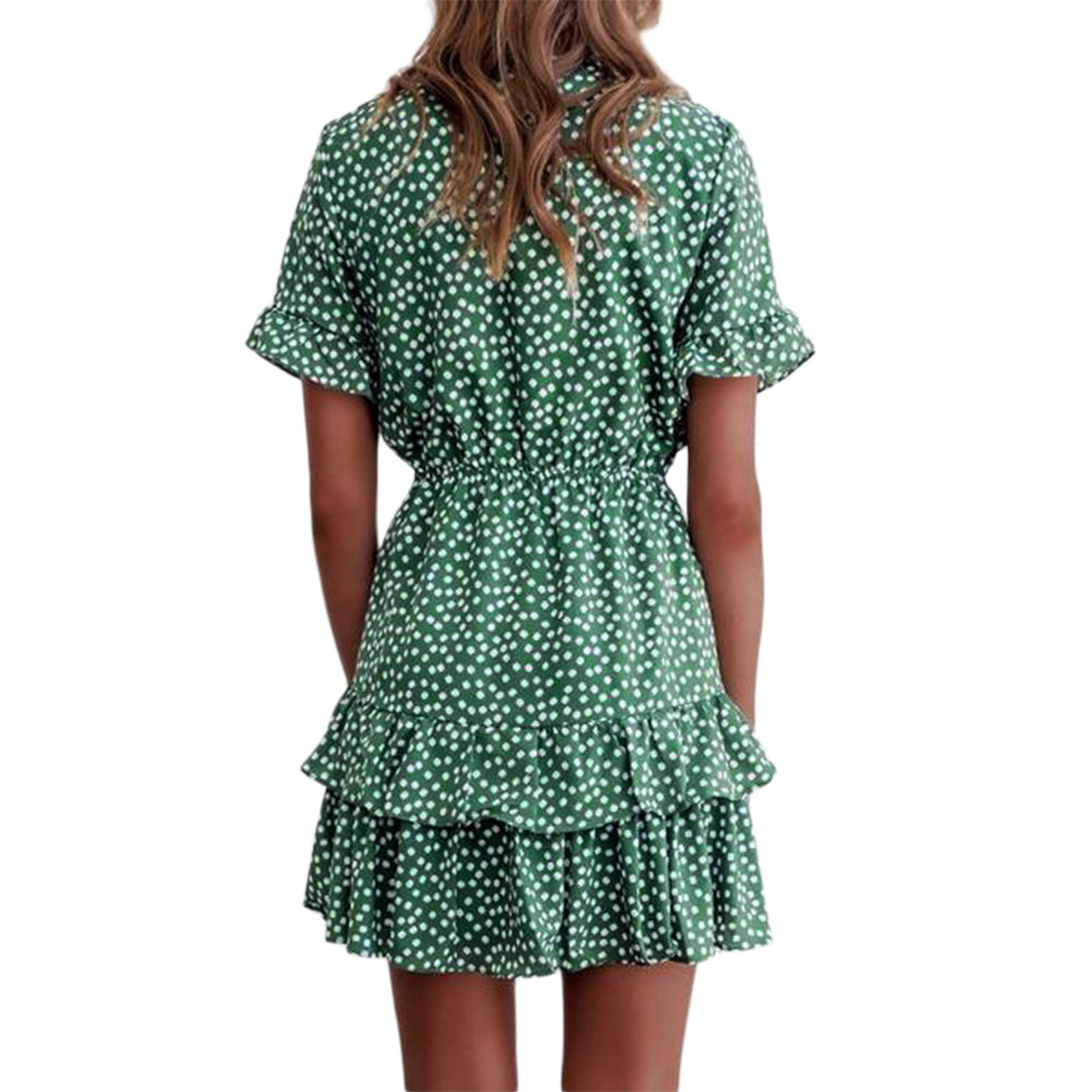 Robe Bohème Vert D'eau