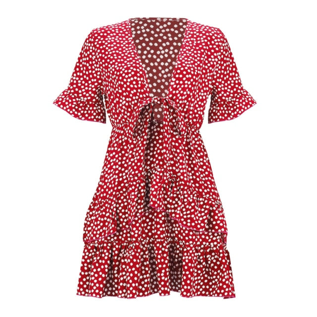 Robe Bohème Vert D'eau