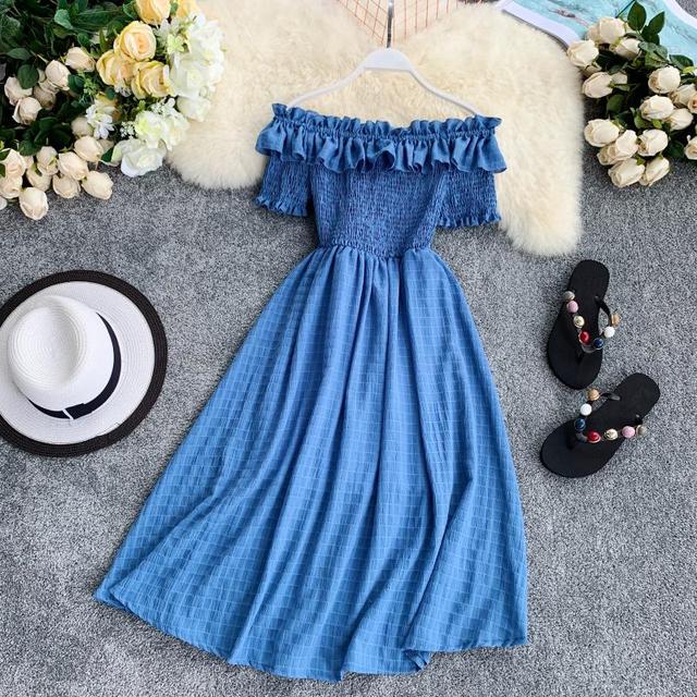 Robe Bohème Vert D'eau