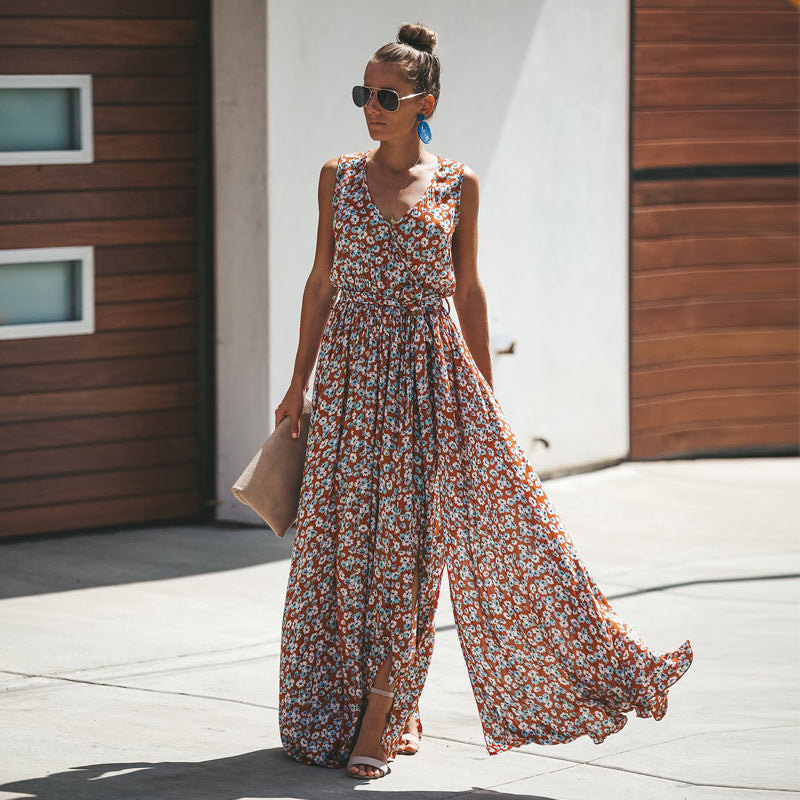 Robe bohème longue chic