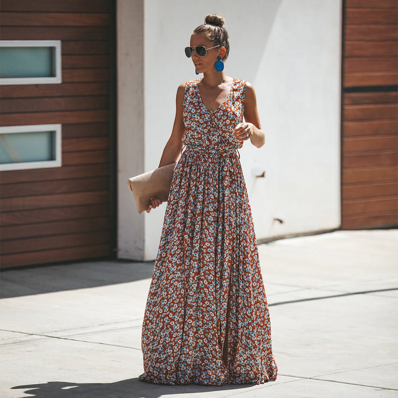 Robe bohème longue chic
