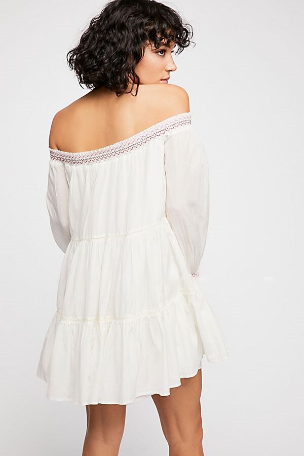 Robe bohème courte hiver