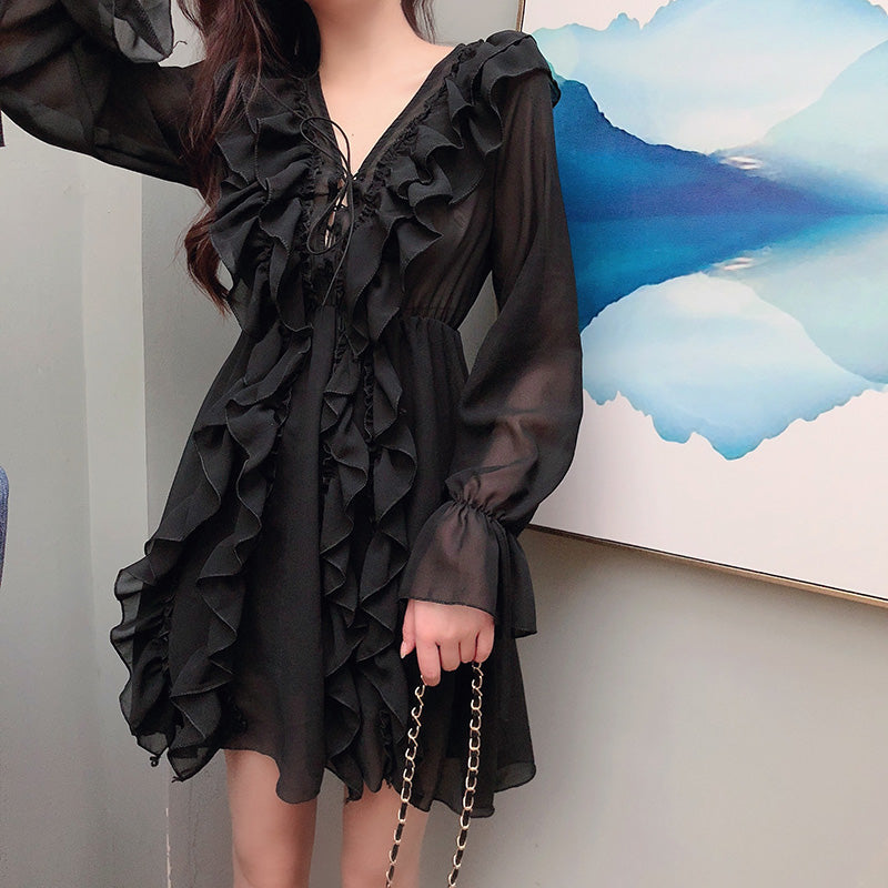 Robe bohème blanche en dentelle