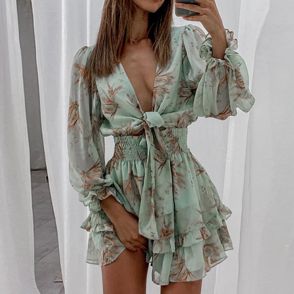 Robe Bohème Vert