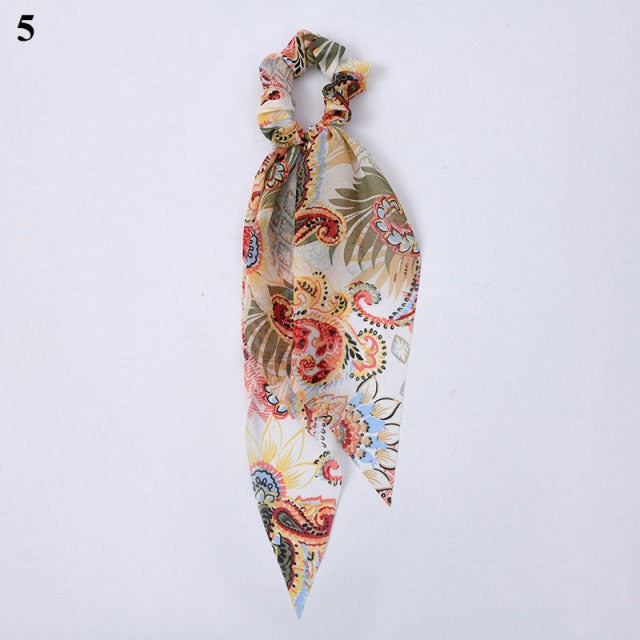 Chouchou foulard cheveux femme