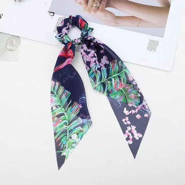 Chouchou foulard cheveux femme