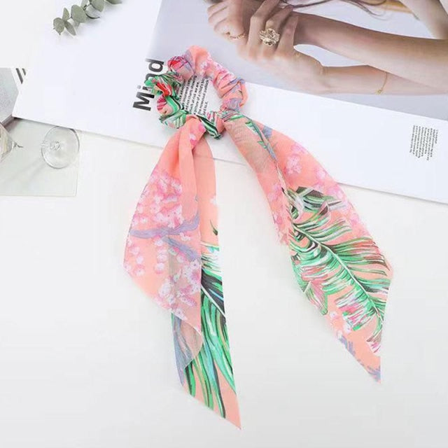 Chouchou foulard cheveux