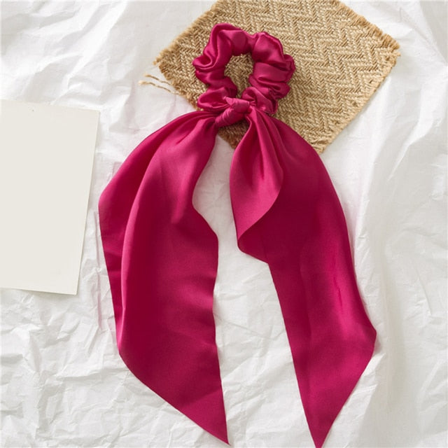 Foulard cheveux boheme satin