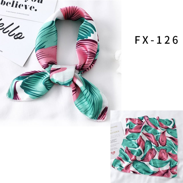 Foulard boheme dans les cheveux