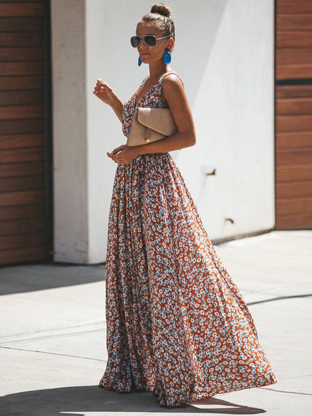 Robe bohème longue chic