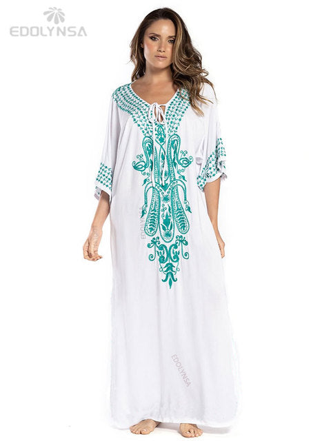 Robe bohème longue noir