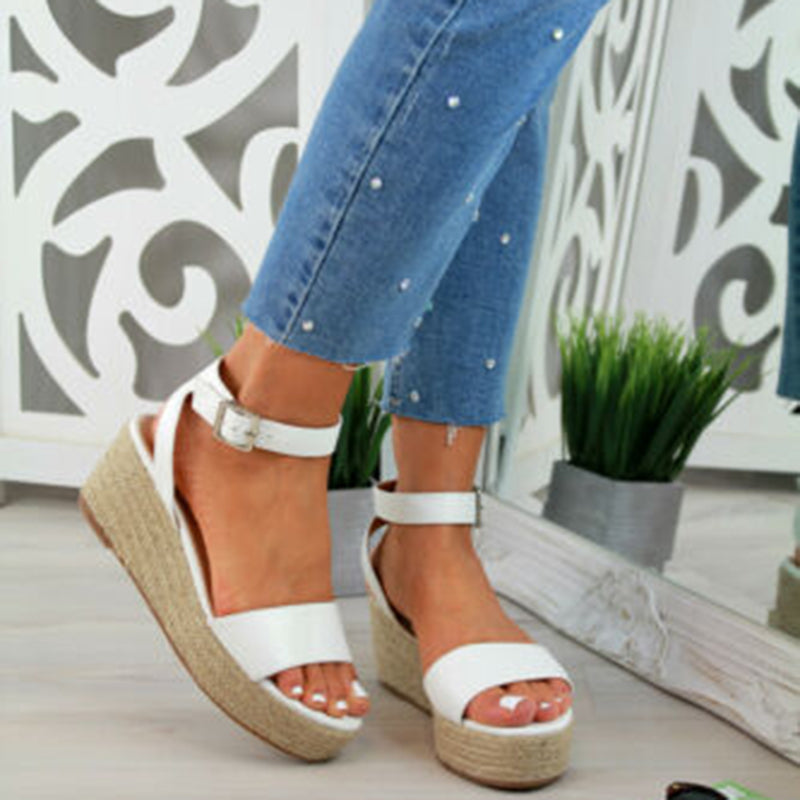 Sandales Compensées Bohème Chic