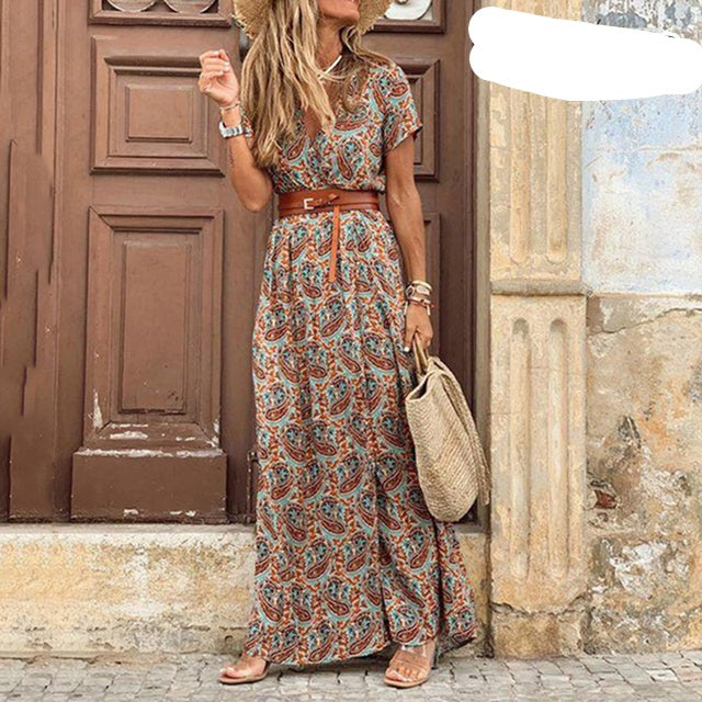 Robe Bohème Longue Champêtre