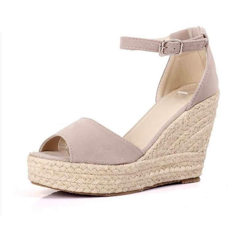 Chaussure Compensée Bohème été