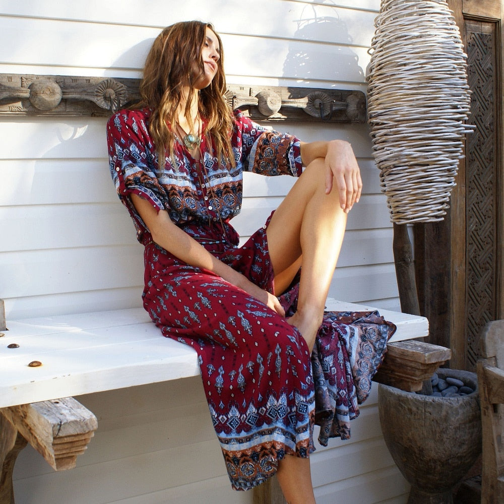 Robe Été Boho Chic