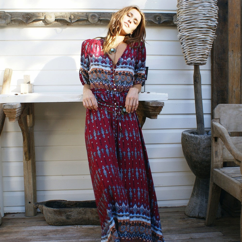 Robe Été Boho Chic