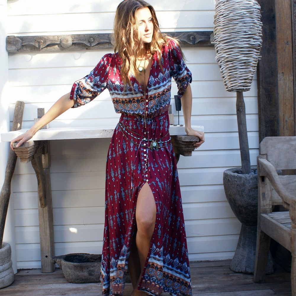 Robe Été Boho Chic
