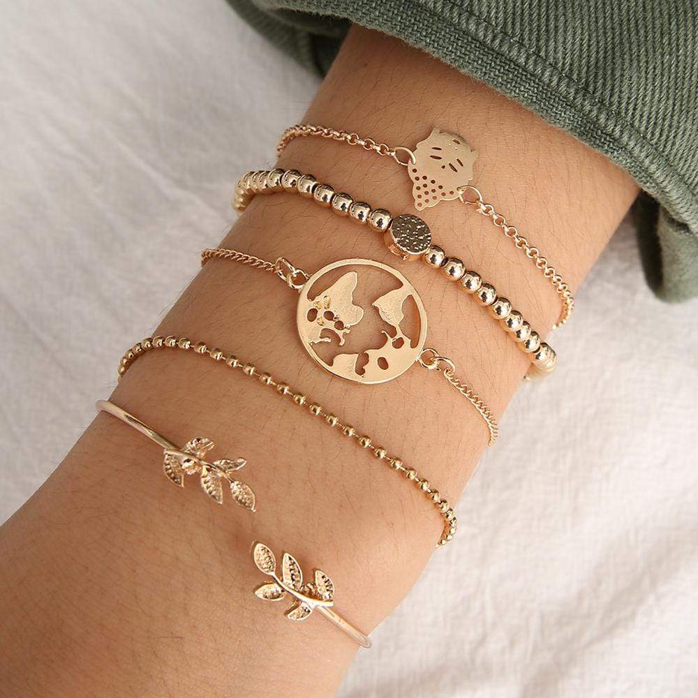 Bracelet Bohème Or