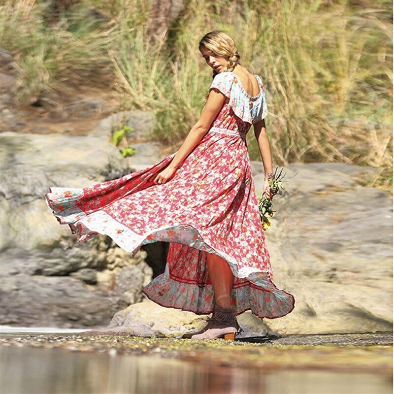 Robe Bohème Champêtre