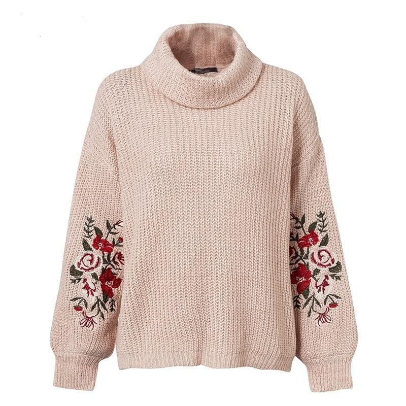 Pull Bohème Broderie
