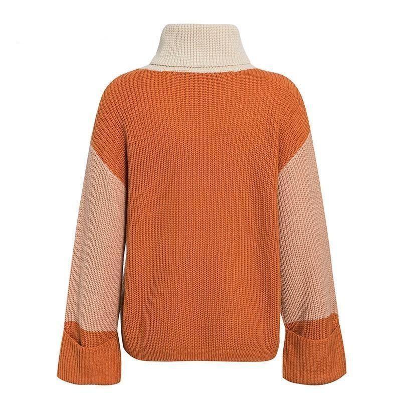 Pull Bohème Col Roulé