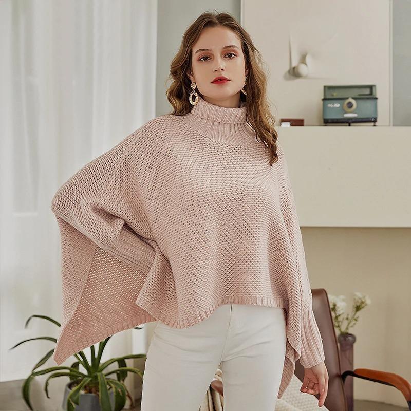 Pull Bohème Rose Tricot - S