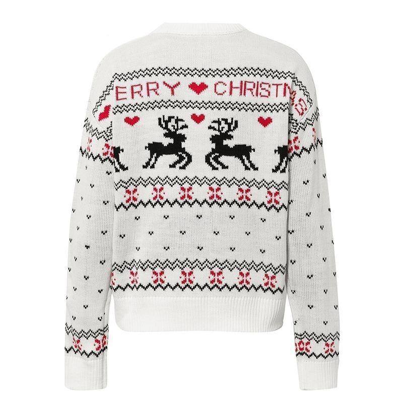 Pull de Noël Blanc