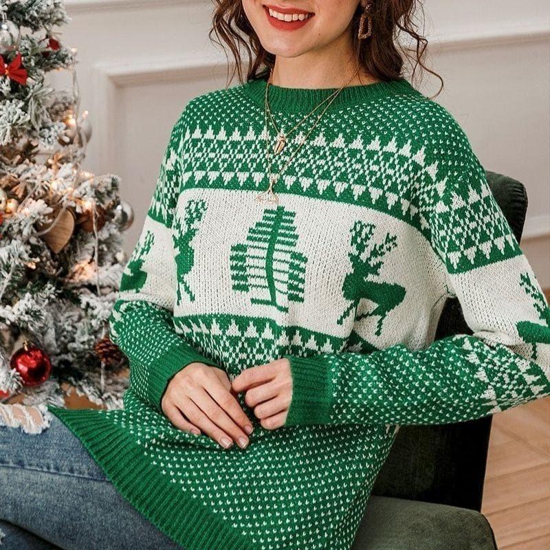 Pull de Noël en Tricot