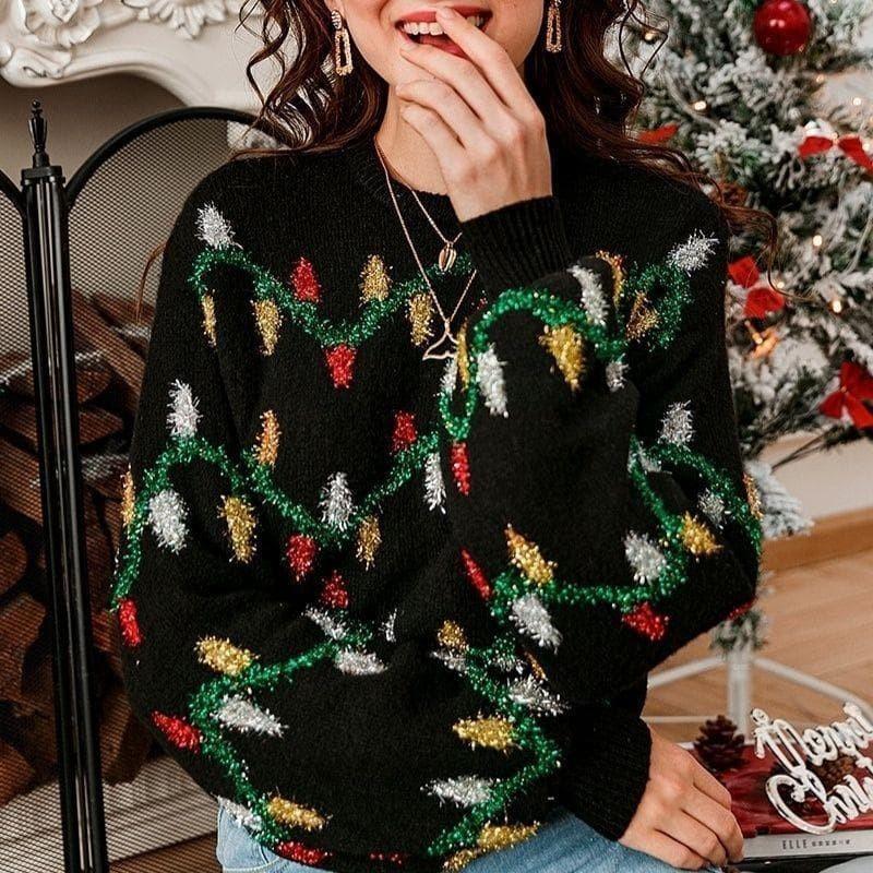 Guirlande Pull De Noel Homme Lumineux Je Suis Lumineux Pull De