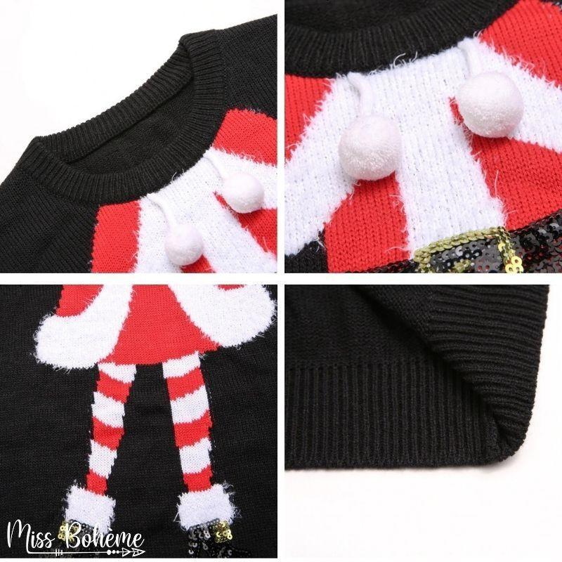 Pull de Noël Mère Noël