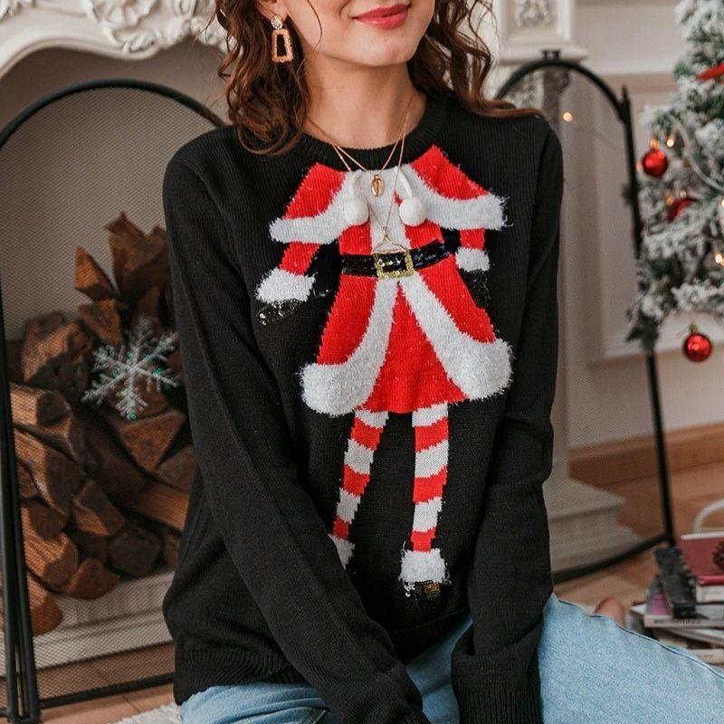 Pull de Noël Mère Noël