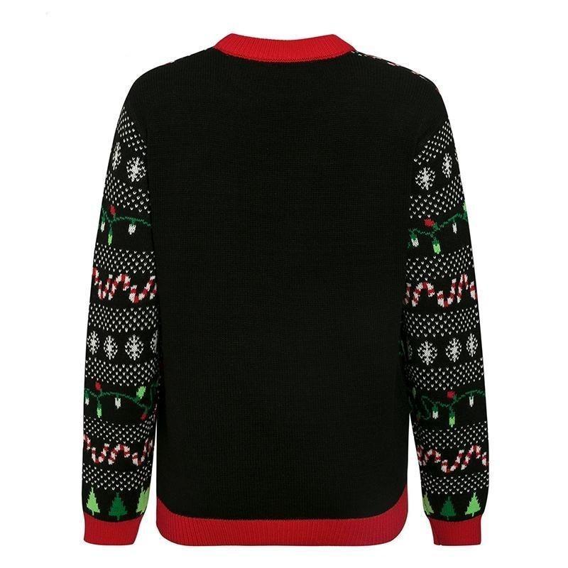 Pull de Noël T-Rex