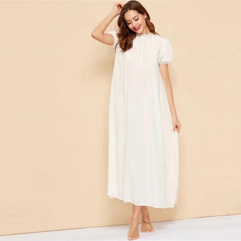 Robe Blanche Bohème Chic Longue
