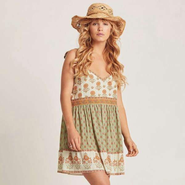 Robe Bohème Beige