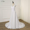 Robe boheme blanche chic mariage