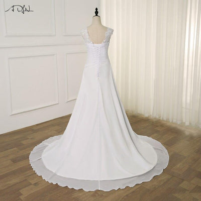 Robe boheme blanche chic mariage