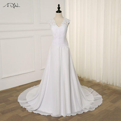 Robe boheme blanche chic mariage