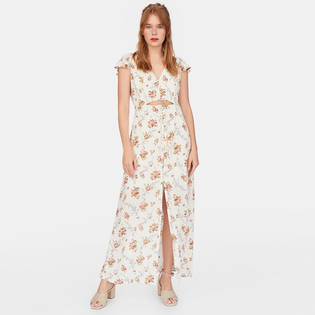 Robe bohème blanche été