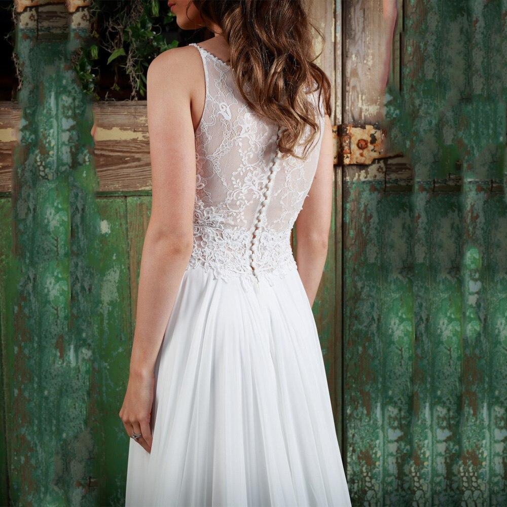 Robe boheme blanche mariage